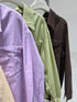 WANWAN  Collar Down Formal Shirts